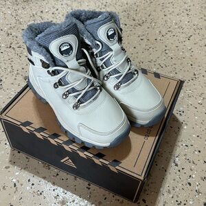 AUNTHI Unisex Waterproof Snow Boots